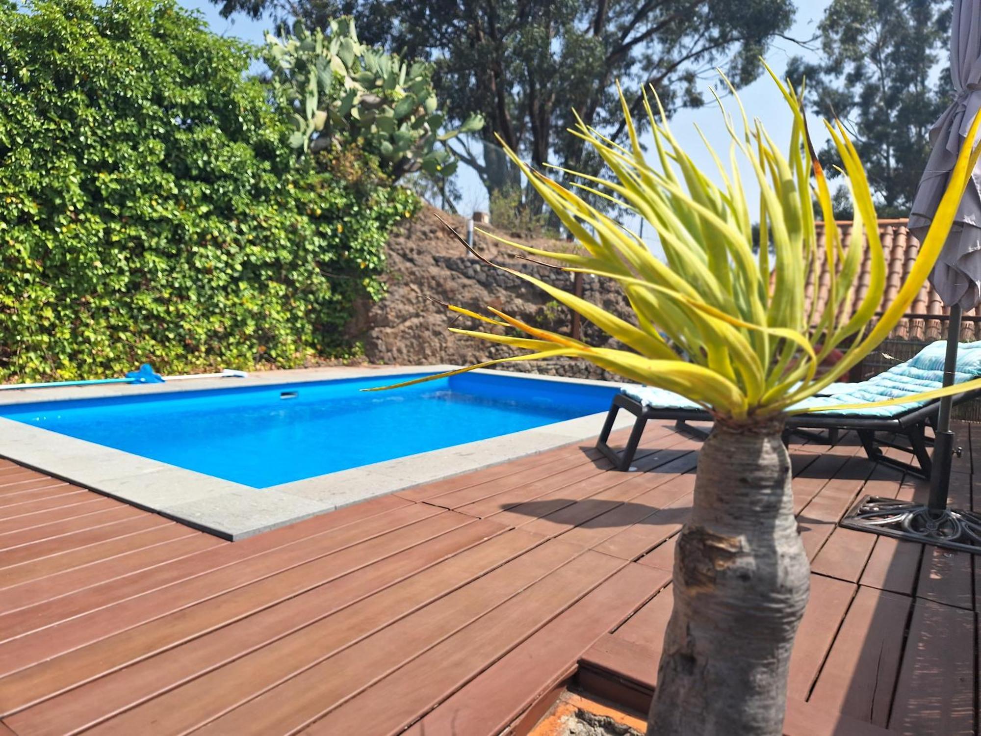 Moya  Casa Rural Con Piscina Privada El Roble מראה חיצוני תמונה